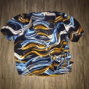 Beautiful dressy tie up top